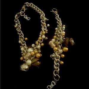 D&G Necklace and Bracelet